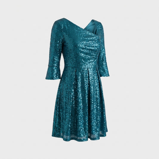 Blue Lace Dress