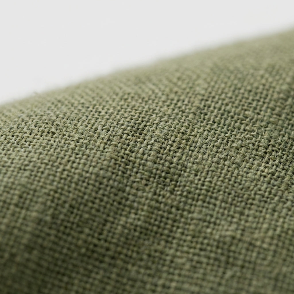 Green Linen Blouse
